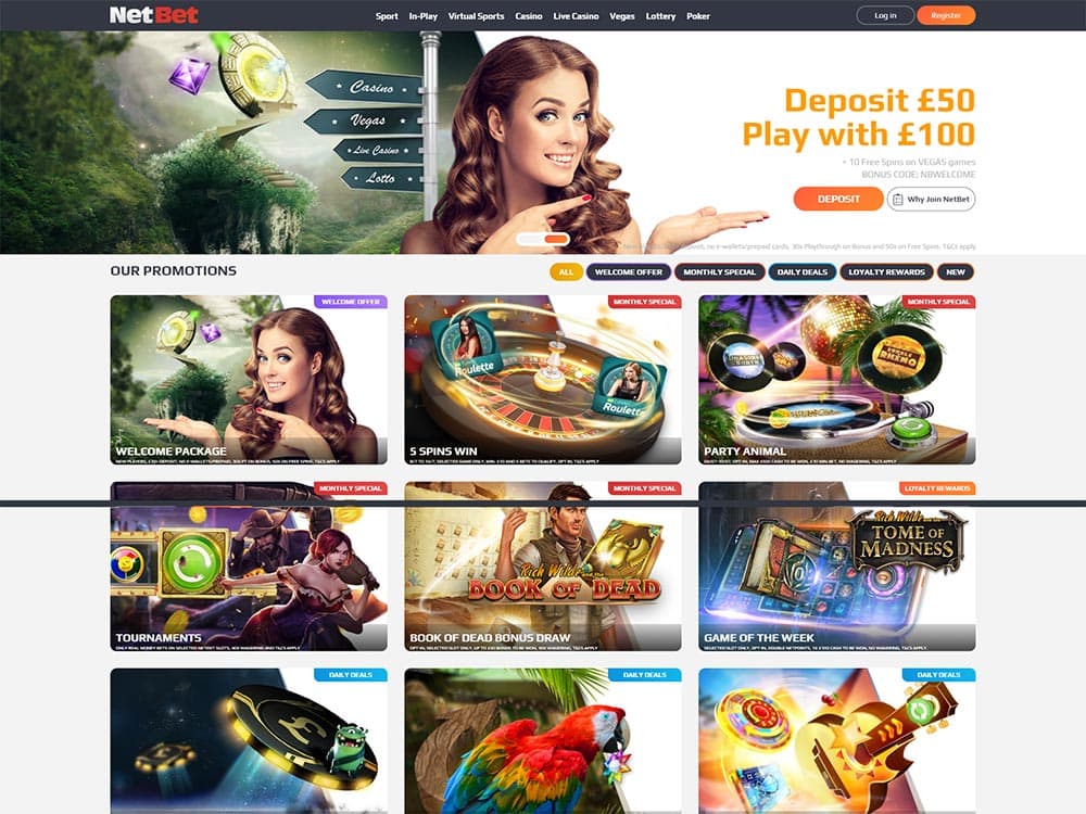 NetBet Casino Promotions